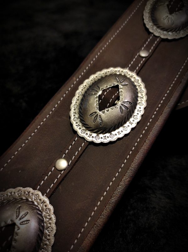 Correa para guitarra/bajo Conchos chocolate - Imagen 4