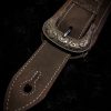 Correa para guitarra/bajo Conchos chocolate - Imagen 2