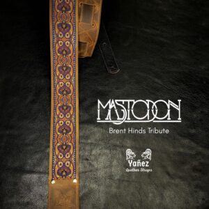 Correa para guitarra de cuero vintage